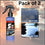 Car Coating Spray Automobile Glass Coating Agent (Pack of 2)