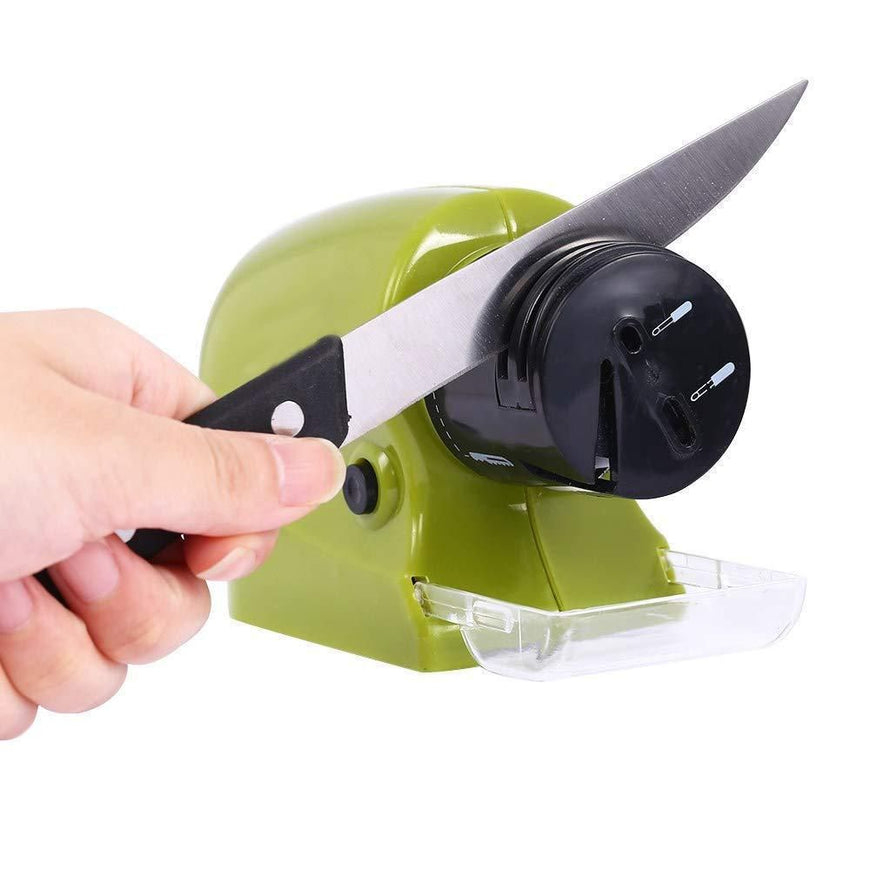 Knife Sharpner- Electric Motorized Rotating Knife Sharpener