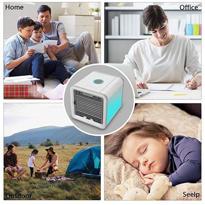 Arctic Air Portable 3 in 1 Conditioner Humidifier Purifier Mini Cooler (White)