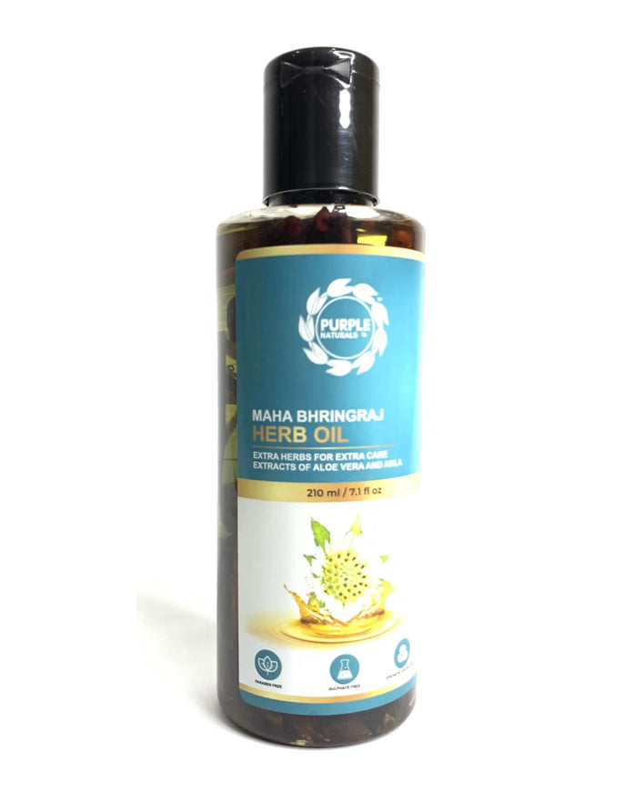 Maha Bhringraj Hair Oil with Real Herbs