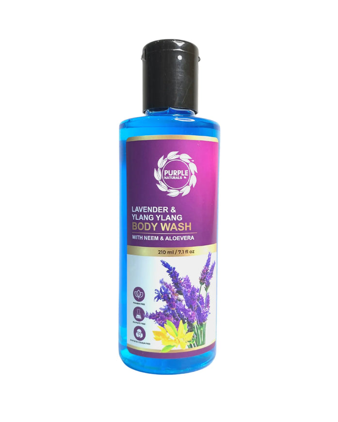 Lavender & Ylang Ylange Body Wash with Neem and Aloevera